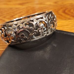 Brighton Silver Filigree Bracelet
